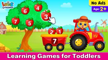Kids Toddler & Preschool Games الملصق