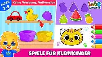 Kinderspiele für Kleinkinder! Plakat