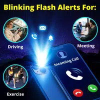 Flash Alerts LED - Call, SMS poster
