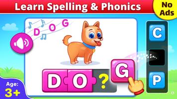 Spelling & Phonics: Kids Games 海報