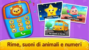 Poster Giochi per bambini da 1-5 anni