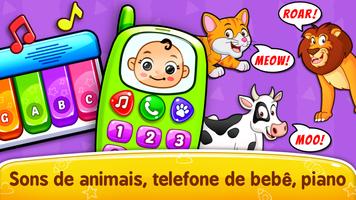 Jogos para bebês em português Cartaz