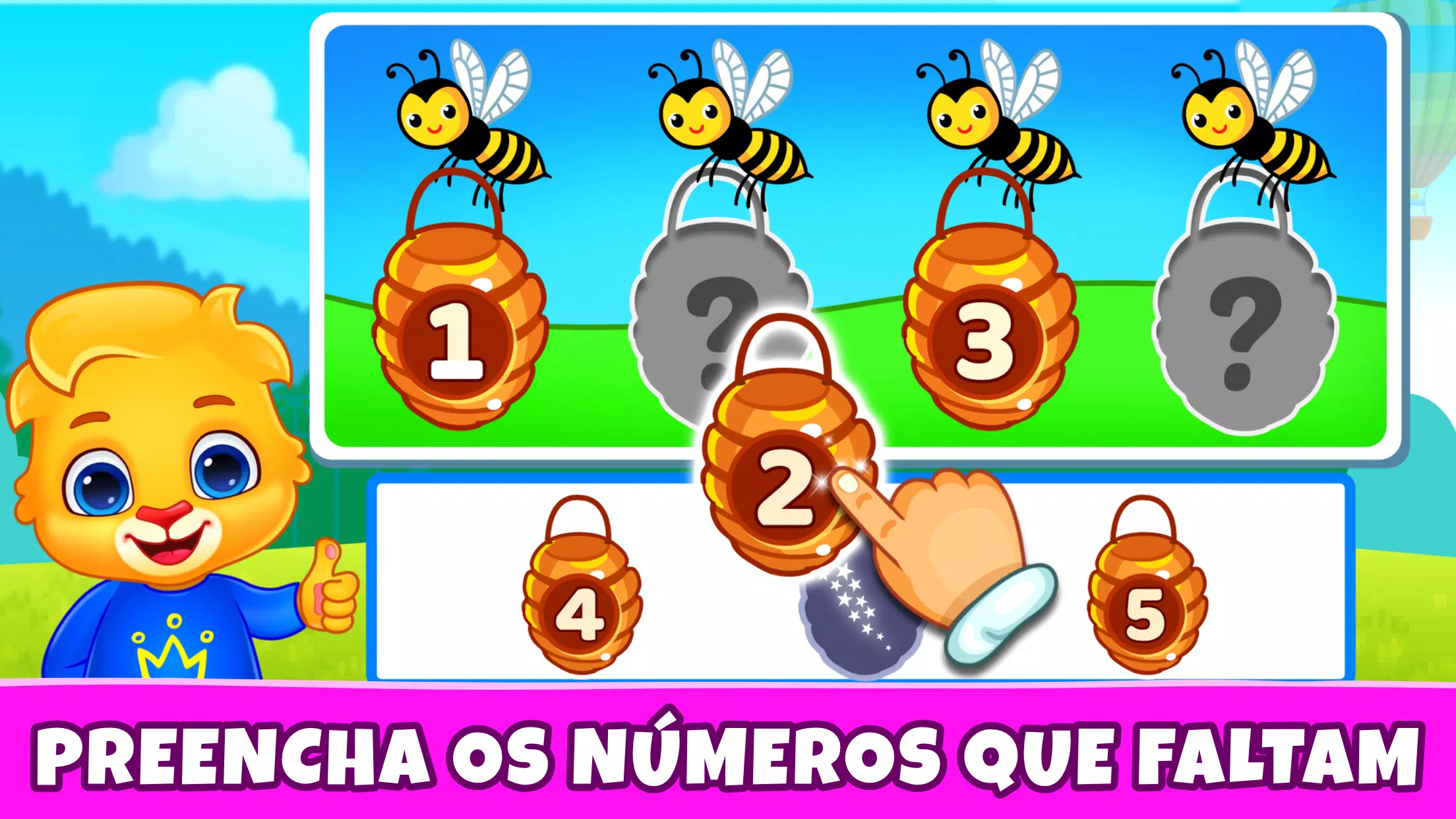 Download do APK de Numeros Jogos Infantis 3+ Anos para Android