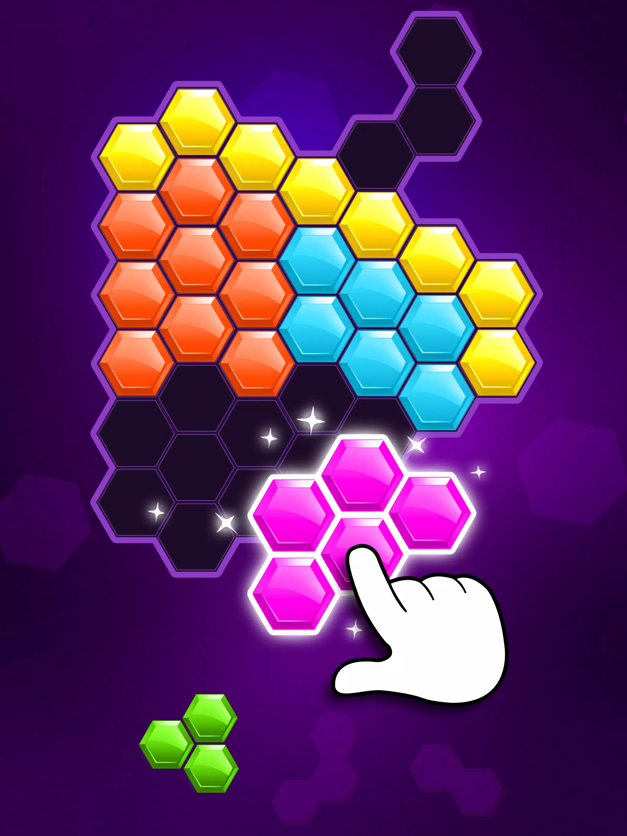 Block Puzzle Hexa - Jogos de block sem net jogos fixes gratis