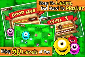 Smash the Bugs - Fun Chain Explosion Blast Game syot layar 1