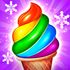 Ice Cream Paradise: Dopasuj 3 aplikacja