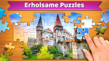 Puzzle Spiele: Jigsaw Puzzles Plakat