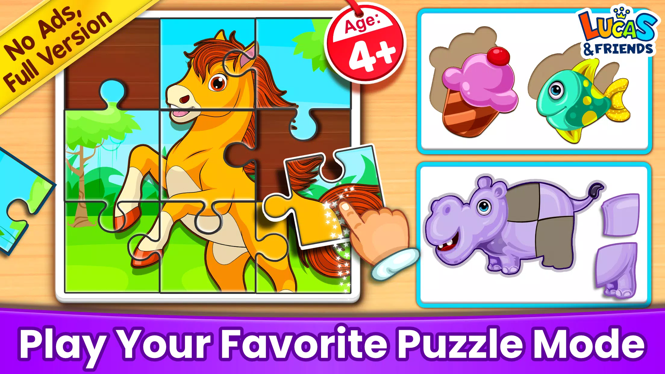 Kids Puzzles: Games for Kids for Android - Free App Download