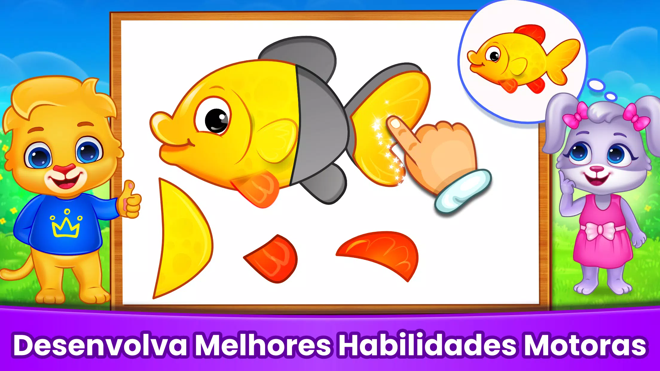 Jogos quebra-cabeça infantil - Baixar APK para Android