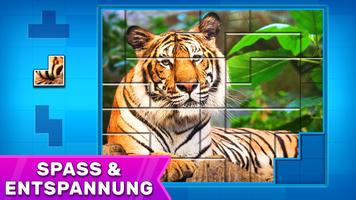 Puzzles: Schöne Puzzlespiele Plakat