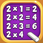 儿童乘法数学游戏: 学习乘法表 图标