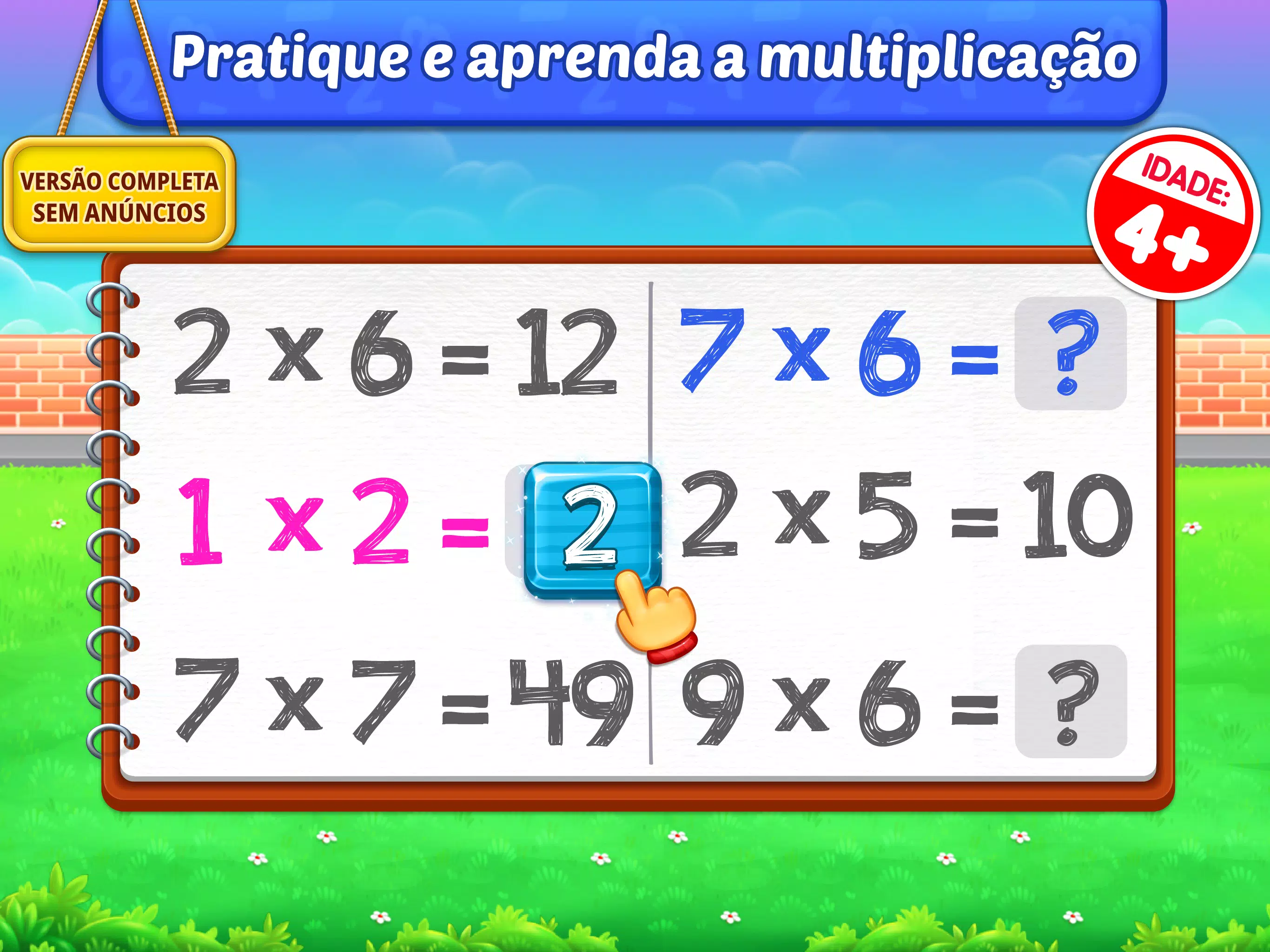 Multiplicação com jogos