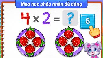 Trò chơi học toán phép nhân ảnh chụp màn hình 2