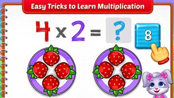 Kids Multiplication Math Games اسکرین شاٹ 2