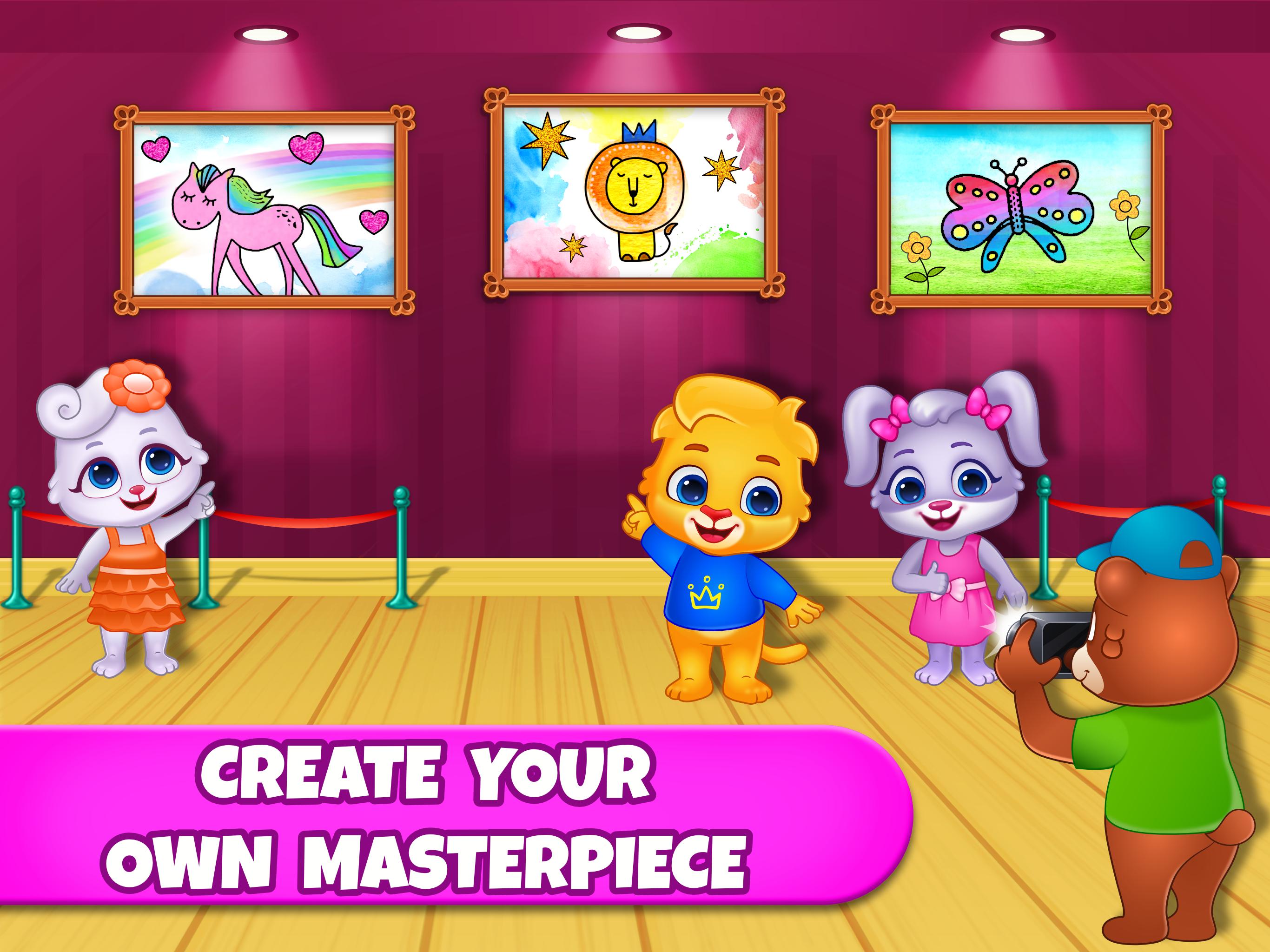 Coloring Games Coloring Book, Painting, Glow Draw APK 1.1