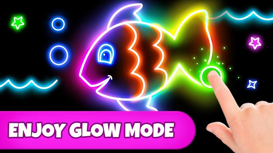coloring games coloring book painting glow draw apk 107