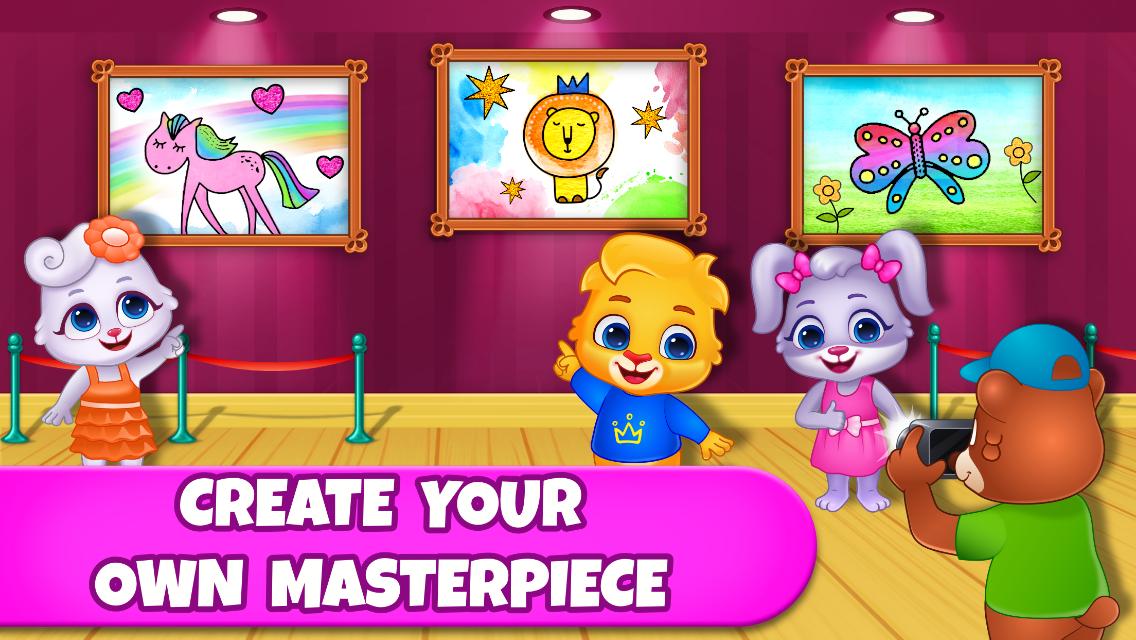 Download Coloring Games: Coloring Book, Painting, Glow Draw APK 1.0 ...