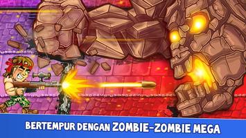 Game zombie pertahanan syot layar 1