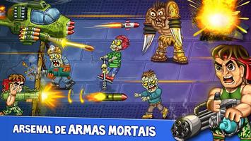 Zumbis Heróis: Jogo Zumbi Cartaz