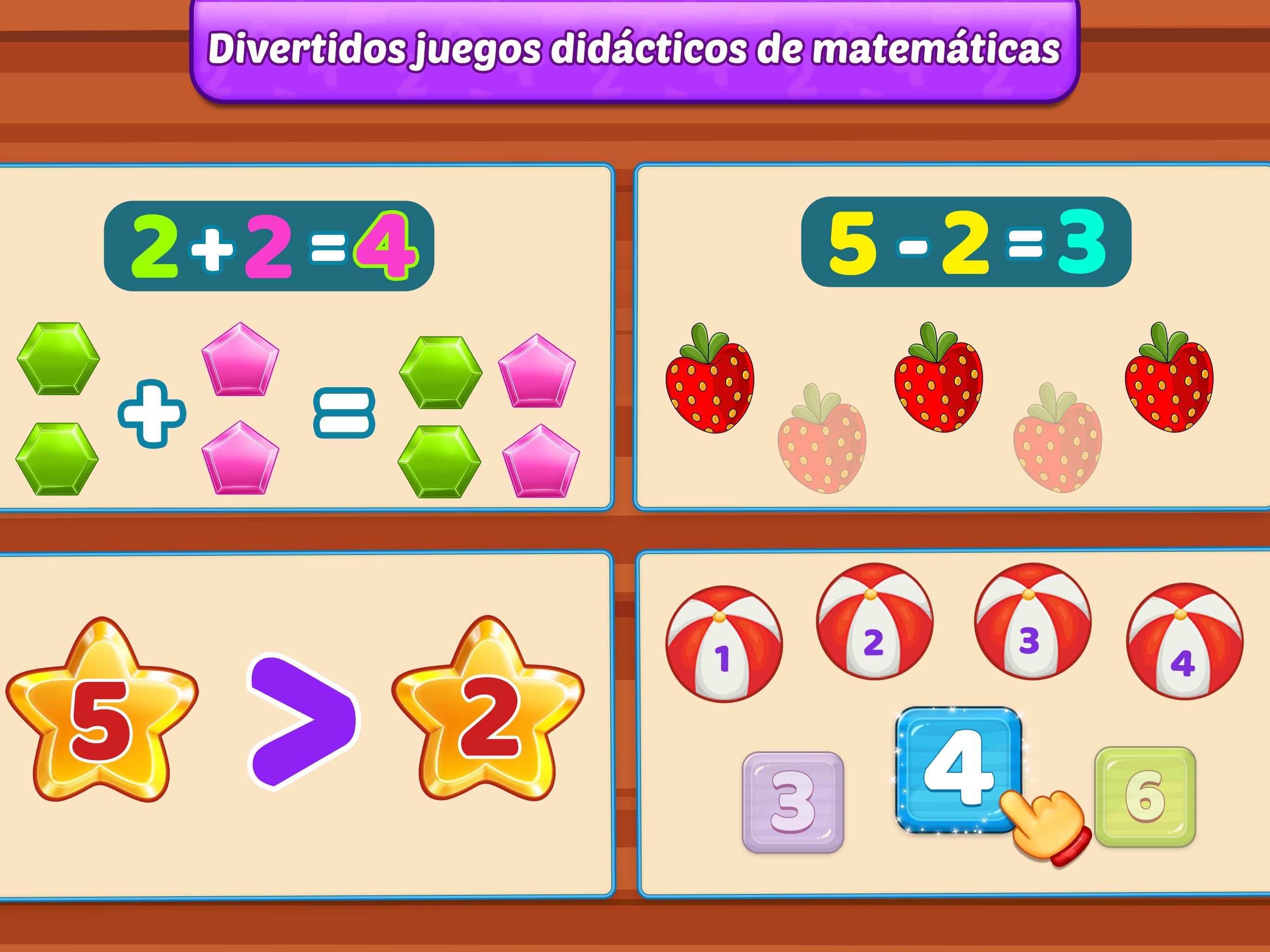 Juegos de matemáticas para niños: sumas y restas for Android - APK Download