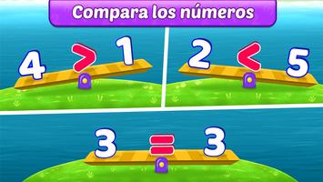 Juegos de matemáticas niños captura de pantalla 2