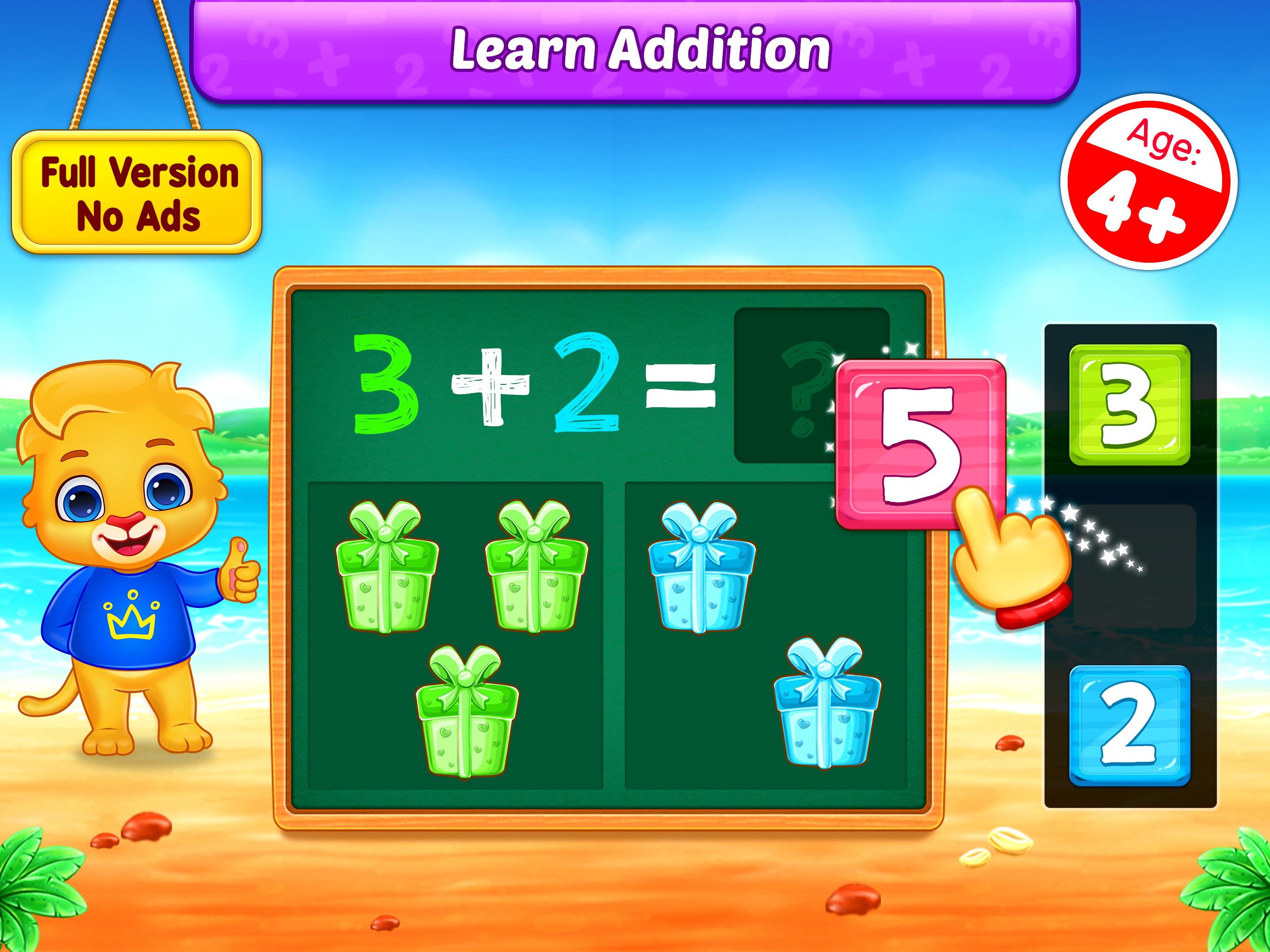 Math kids add subtract count and learn apk 1 3 3 download for 