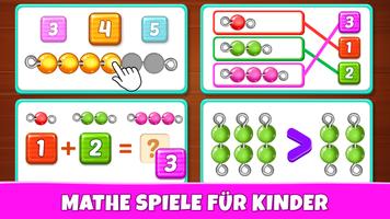 Kinder Mathe für 3-5 Deutsch Plakat