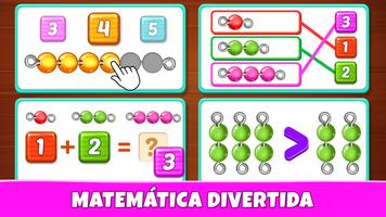 Jogos matemática para crianças Cartaz