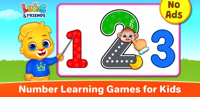 123 Numbers - Count & Tracing