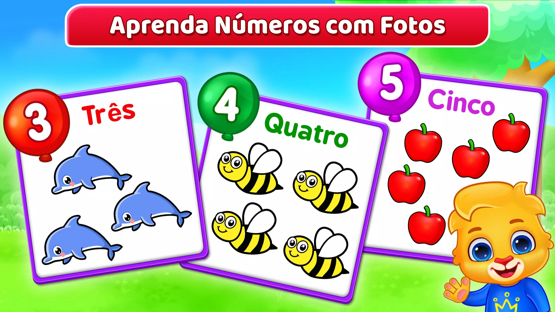 Download do APK de Numeros Jogos Infantis 3+ Anos para Android