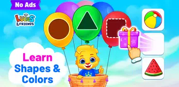 Colors & Shapes: Coloring game