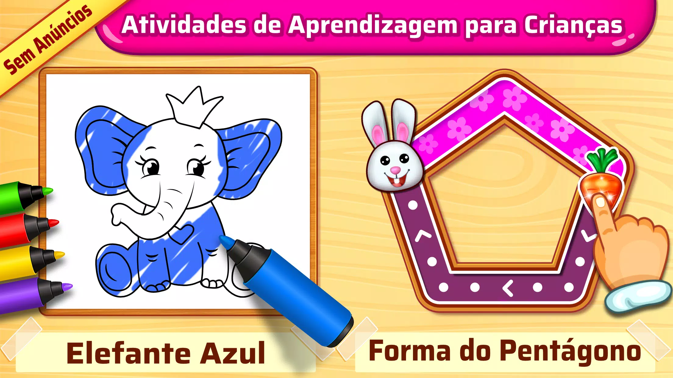 Download do APK de Crianças Colorir: Cores Jogos para Android