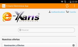 برنامه‌نما E-XARIS Electrónica App عکس از صفحه