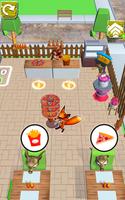 Animal Cafe Restaurant Game Ekran Görüntüsü 1
