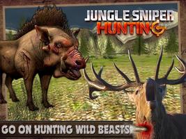 Jungle Sniper Hunting Affiche