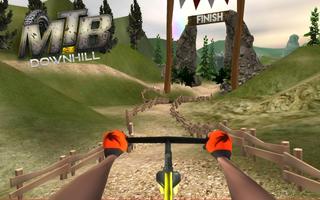 VR - mountain downhill bike ra imagem de tela 1