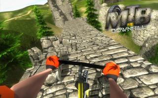 VR - MTB Downhill bicycle raci screenshot 2