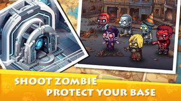 Robot Shoot Zombie Attack poster