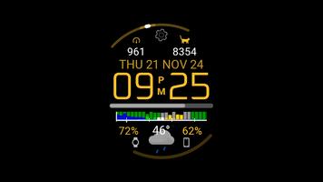 1Smart wff watch face syot layar 2