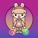 Lady Pink Toca Boca Call Prank APK