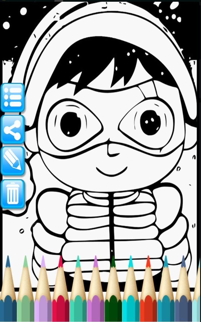 Ryan Toy Coloring Book for Kids (2019) for Android - APK ...