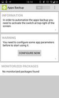 Backup manager for apps & data-poster