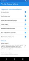 "Do Not Disturb" options Ekran Görüntüsü 1
