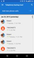 Telephony Backup (Calls & SMS) постер