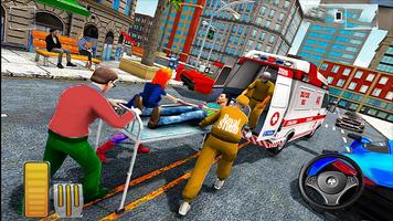 US Ambulance Emergency Rescue simulator 1122 capture d'écran 1