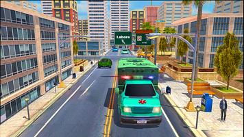 US Ambulance Emergency Rescue simulator 1122 capture d'écran 2