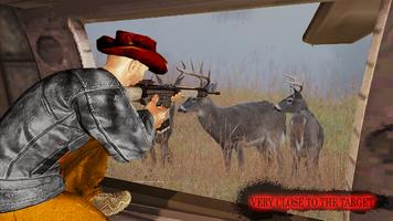 2019 deer hunter safari hunting wild shooting game capture d'écran 1