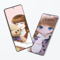 Wallpaper dolls