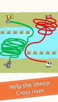 Save Sheeps—Draw Puzzle Poster