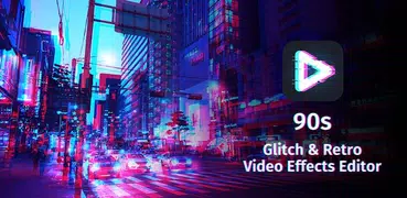 90er - Glitch VHS-Videoeffekte